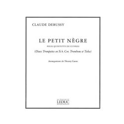 Debussy Claude Le Petit Negre (Caens) Brass Quintet Score/Parts