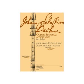 Bach Js 15 Sinfonias A 3 2 3rec Bk