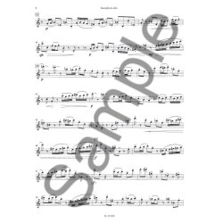 Bauzin Sonate No.1 Alto Saxophone & Piano Book