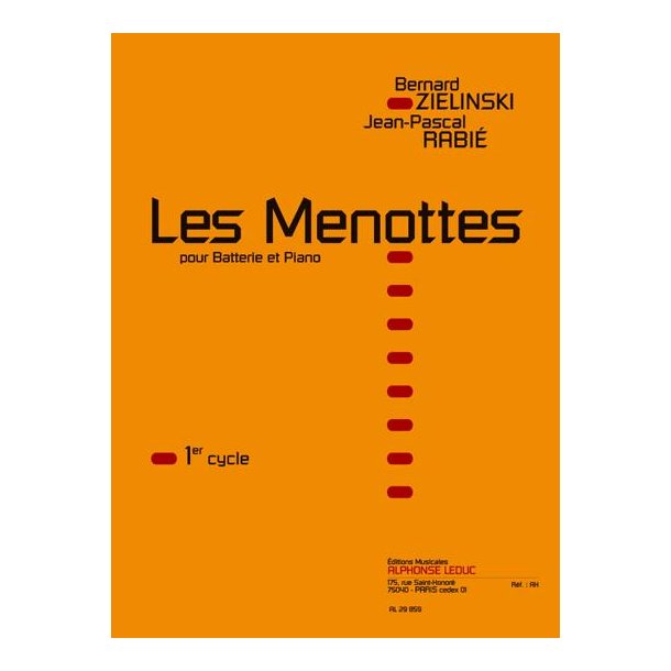 Rabie: Les menottes pour batterie et piano