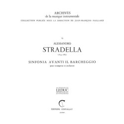 Alessandro Stradella: Symphonia avanti il Barcheggio (Trumpet & Orchestra)
