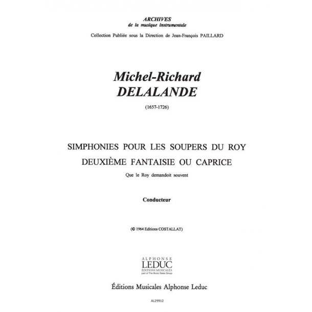 Michel Richard Delalande: Caprice No.2 (Orchestra)