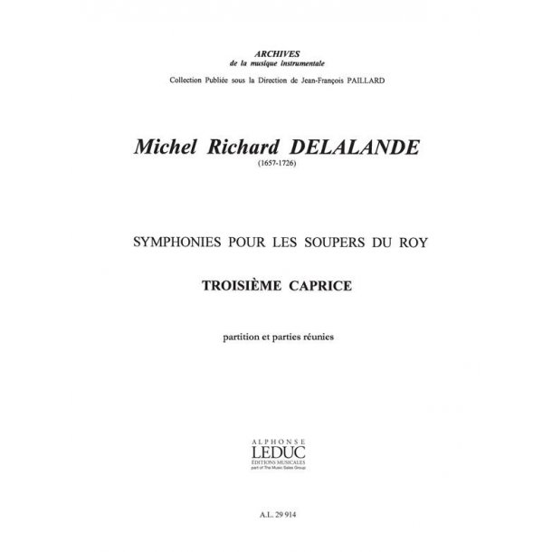 Michel Richard Delalande: Caprice No.3 (Orchestra)