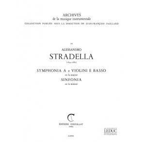 Alessandro Stradella: Symphonia in F major, pour 2 Violons et Basse (Orchestra-Strings)
