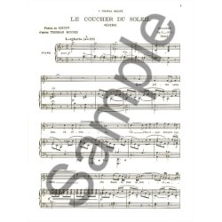 Hector Louis Berlioz: 24 M&eacute;lodies (mezzo/bar) (Voice & Piano)