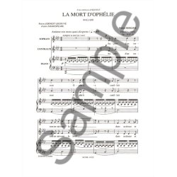 Hector Berlioz: La Mort D'Oph&eacute;lie, Op.18 N.2 (Female Voices/Piano)