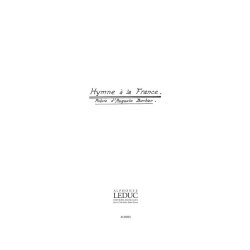 Hector Louis Berlioz: Hymne &agrave; la France Op.20, No.2 (Choral-Mixed accompanied)