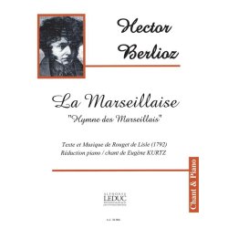 Berlioz Rouget De L. Marseillaise Voice &amp; Piano Book