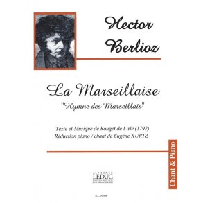 Berlioz Rouget De L. Marseillaise Voice & Piano Book