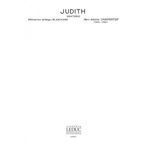 Marc-Antoine Charpentier: Judith (Choral)