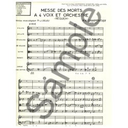 Marc-Antoine Charpentier: Messe des Morts &agrave; 4 Voix in G minor (Choral-Mixed accompanied)
