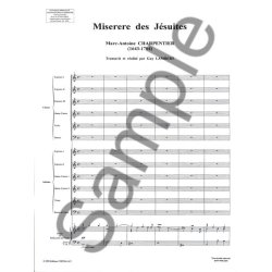Miserere De Jesuites Vocal Score