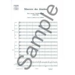 Miserere De Jesuites Vocal Score