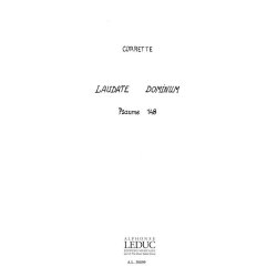 Michel Corrette: Laudate Dominum (Choral-Mixed accompanied)