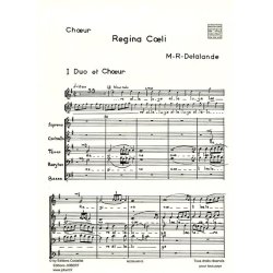 Michel Richard Delalande: Regina Coeli (Choral-Mixed accompanied)