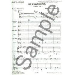 Henri Desmarets: De Profundis (Choral-Mixed accompanied)