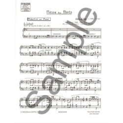 Jean Gilles: Messe Des Morts - Vocal Score