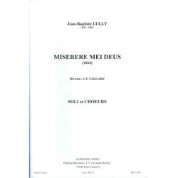 Jean Baptiste Lully: Miserere mei (Choral)