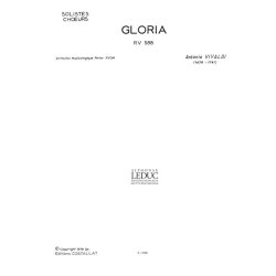 Vivaldi Antonio Gloria Rv588 (Ryom) Satb A Cappella Choral