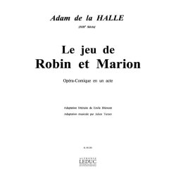 La Halle De Jeu De Robin Et Marion Voice &amp; Piano Book