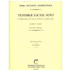 Marc-Antoine Charpentier: Tenebr&aelig; fact&aelig; sunt (bar) (Voice & Orchestra)