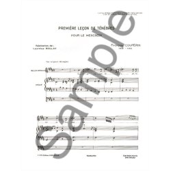 Fran&ccedil;ois Couperin: Le&ccedil;ons de T&eacute;n&egrave;bres (Voice & Orchestra)