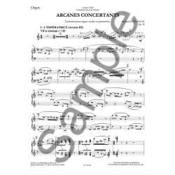 Dubugnon Arcanes Concertants Op.38 Grand Organ Book