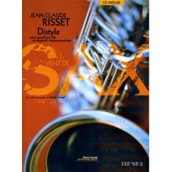 Risset Jean Claude Distyle (Georgel) Alto Saxophone Book/Cd