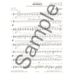 Jean-Claude Risset: Reprises for Alto Saxophone and Electroacoustic Device