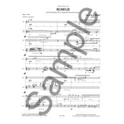 Risset Rumeur 6e Livre Collection Vent De Sax Saxophone Book