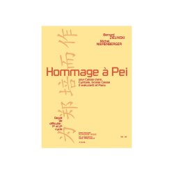Nierenberger: Hommage &agrave; pei (cycle 1 et 2) (3'30'') pour caisse claire, cymbale, grosse caisse (1 ex&eacute;cutant) et piano