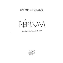Boutilliers Roland Peplum Alto Saxophone Piano Book