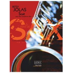 Jolas Betsy Scat (Georgel) 2 Alto Saxophones Book