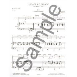 Rabie: Jingle stiks (cycle 1 : degr&eacute; 3 &agrave; 4) pour batterie et piano
