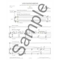 Nierenberger: Les mandarins (cycle 1 : degr&eacute; 3 &agrave; 4) (3'50'') pour caisse claire, grosse caisse, cymbale, hi-hat (1 ex&eacute;c.) et piano