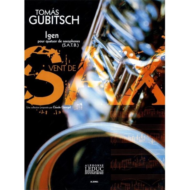 Gubitsch Tomas Igen Saxophone Quartet Parts