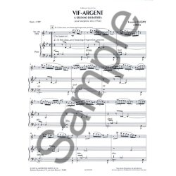 Cugny Laurent Vif Argent A Stefano Di Battista Saxophone & Piano Book