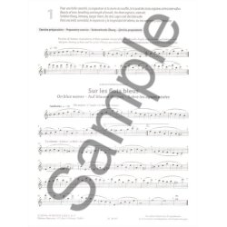 Ledeuil: 25 &eacute;tudes sp&eacute;cifiques  pour la fl&ucirc;te traversi&egrave;re (3e) (texte fran&ccedil;ais, anglais, allemand, espagnol)