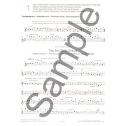 Ledeuil: 25 &eacute;tudes sp&eacute;cifiques  pour la fl&ucirc;te traversi&egrave;re (3e) (texte fran&ccedil;ais, anglais, allemand, espagnol)