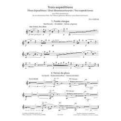 Ledeuil: 3 exp&eacute;ditions pour fl&ucirc;te aventureuse pour fl&ucirc;te seule (fin de cycle 1) (4e) (texte fran&ccedil;ais, anglais, allemand, espagnol)