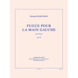 Dubugnon: Fugue pour la main gauche, op. 46 (6'30'') pour piano