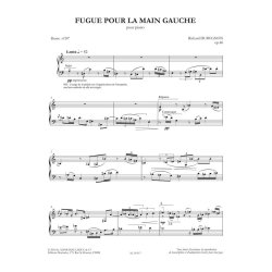 Dubugnon: Fugue pour la main gauche, op. 46 (6'30'') pour piano