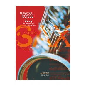 Rossé: Clansy (5'30'') (8e) (collection vent de sax) pour saxophone alto et clarinette basse