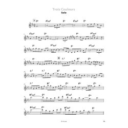 Charlier: Les cahiers Charlier/Sourisse - jazz (livre avec cd) pour saxophone tenor, initiation et perfectionnement &agrave; l'improvisation (texte fr/ang/all/esp) : le livre