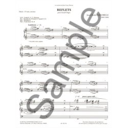 Gandrille: Reflets (15') pour grand'orgue