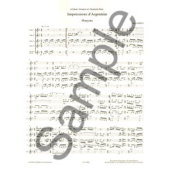 Enzo Gieco: Impressions of Argentina, for Flute Quartet and Guitar