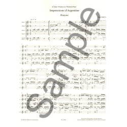 Enzo Gieco: Impressions of Argentina, for Flute Quartet and Guitar