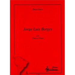 Gieco Enzo/Miranda Hector Jorge Luis Borges Voice & Piano Book