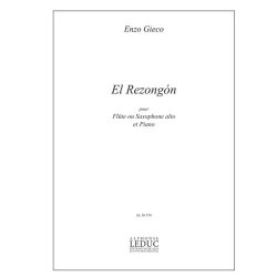 Gieco Enzo El Rezongon Flute Or Saxophone &amp; Piano Book