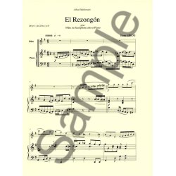 Gieco Enzo El Rezongon Flute Or Saxophone &amp; Piano Book